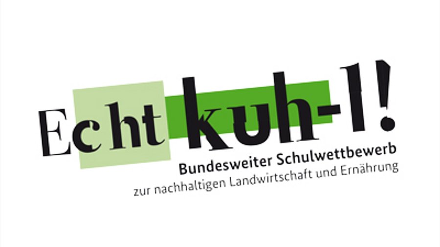 Logo Schulwettbewerb Echt kuh-l