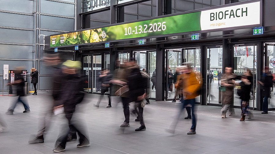 Eingangsbereich BIOFACH