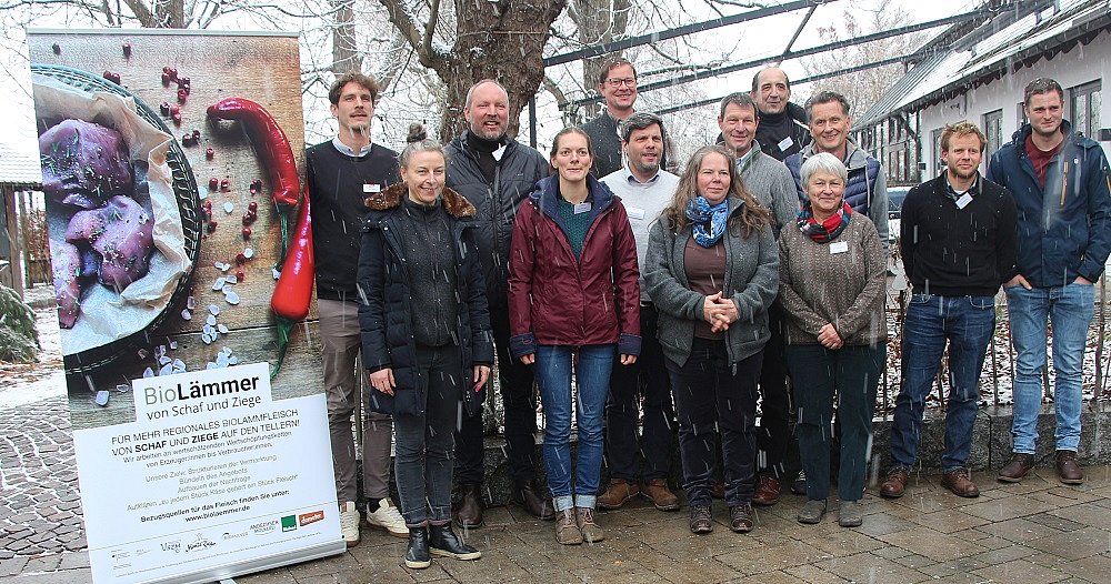 Teilnehmer des Projektes Bio-Lämmer